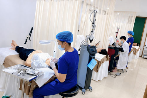 Khu thiết bị thẩm mỹ nhập khẩu chính ngạch tại Kangnam Thanh Hóa