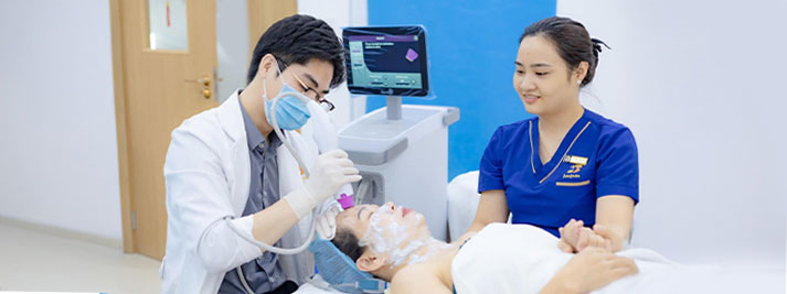 Chuyên khoa Kangnam Beauty & Spa chăm sóc và điều trị da