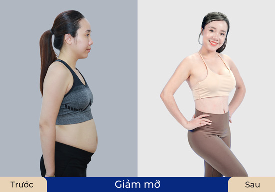 Khách hàng tự tin khoe vóc dáng sau khi sử dụng dịch vụ giảm mỡ