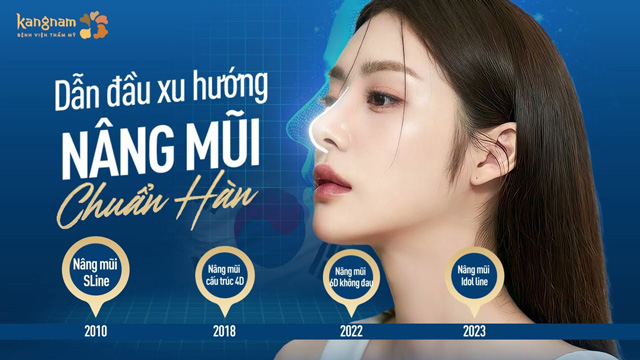 Dẫn đầu xu hướng Nâng Mũi chuẩn Hàn