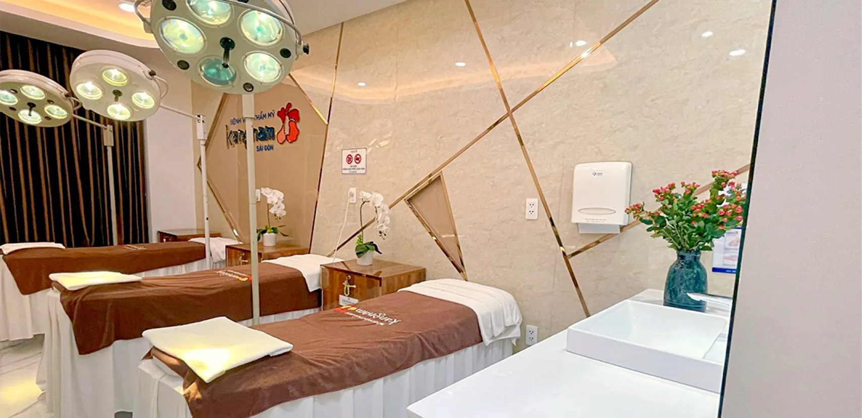 Bệnh viện trang bị đầy đủ các trang thiết bị