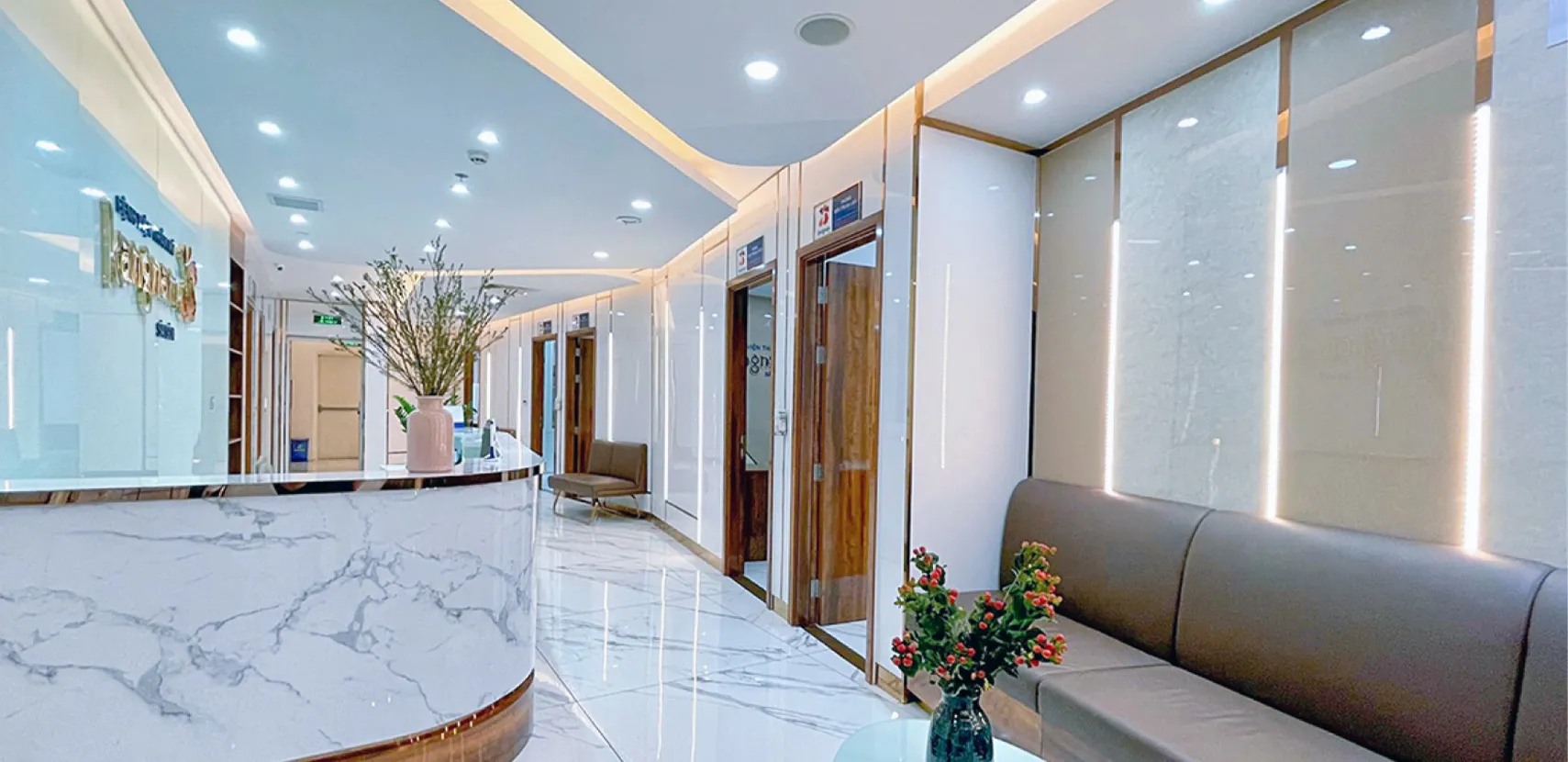 Phòng hậu phẫu, khu lưu trú sạch sẽ