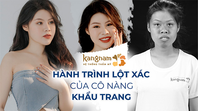 Hành trình lột xác của cô nàng khẩu trang