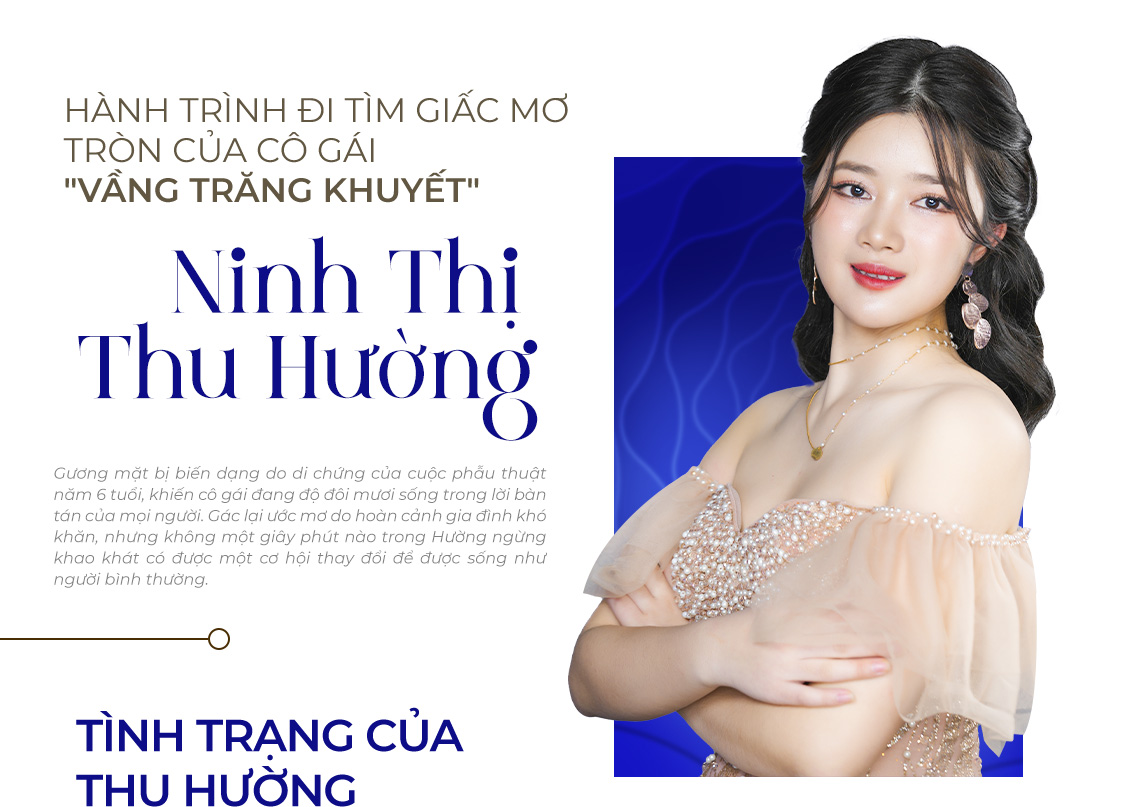 Hành trình đi tìm giấc mơ tròn của cô gái Vầng trăng khuyết Ninh Thị Thu Hương