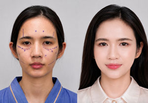 Before-After cấy mỡ