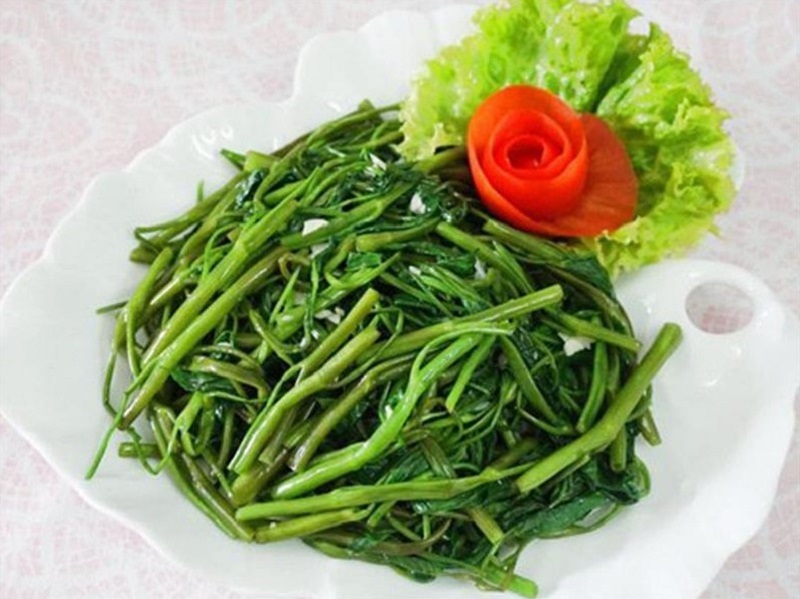 Rau muống tăng nguy cơ để lại sẹo lồi