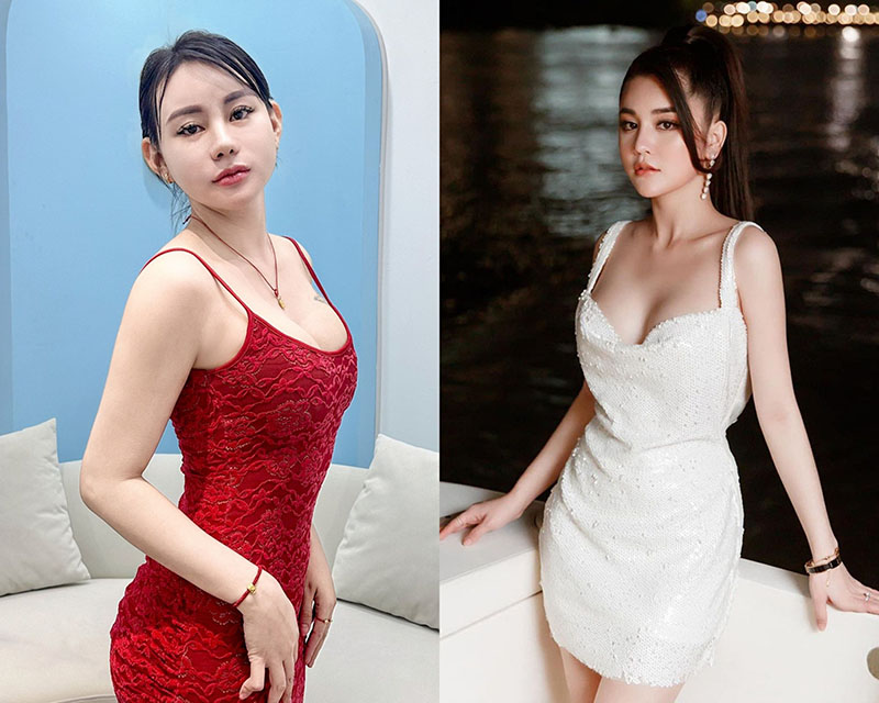 Bầu ngực tự nhiên sau khi sử dụng túi Mentor