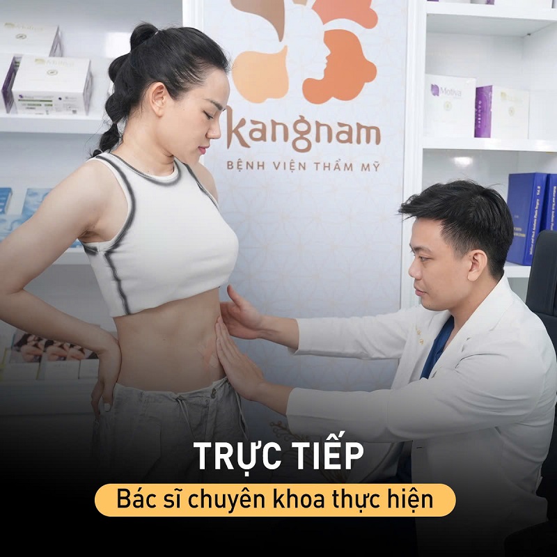 Kangnam có đội ngủ bác sĩ chuyên khoa tạo hình vóc dáng giỏi, nhiều năm kinh nghiệm