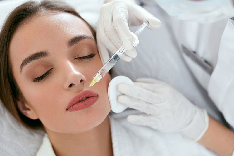 Tiêm botox giãn cơ nâng môi trên