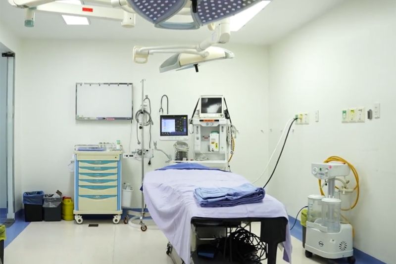 Phòng phẫu thuật vô trùng hiện đại tại Kangnam