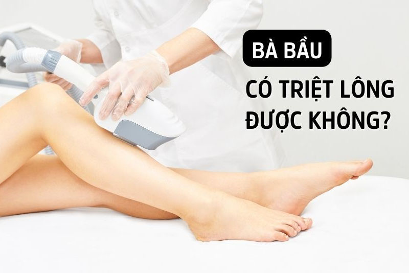 Đang mang bầu không nên triệt lông