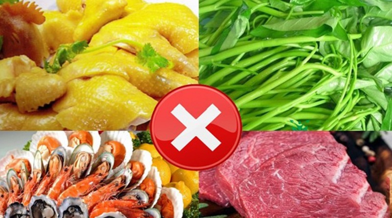 Tạo hình thành bụng nên kiêng những thực phẩm gây sẹo, kích ứng vết thương