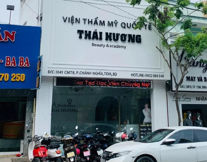 Thẩm mỹ viện Thái Hương tọa lạc tại Bình Dương