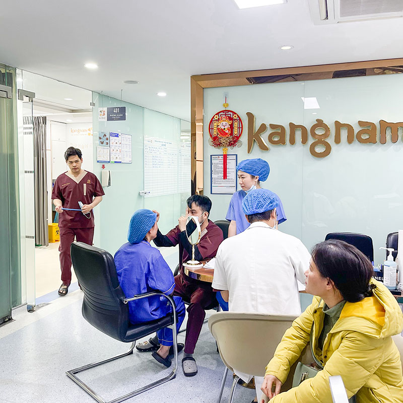 Kangnam Bình Dương được nhiều khách hàng tin tưởng nâng mũi