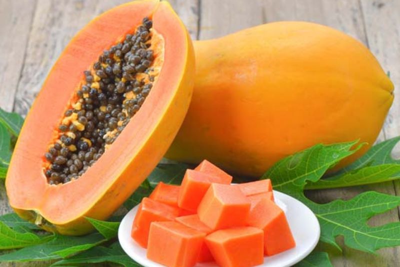 Ăn đu đủ chín tốt cho quá trình hồi phục