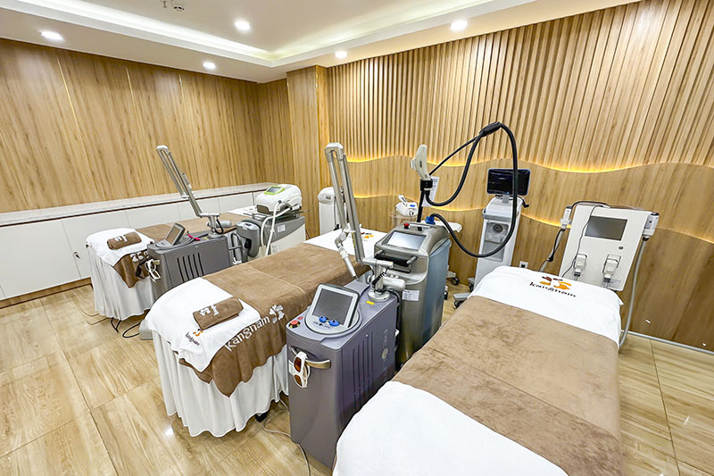 Các khu vực điều trị