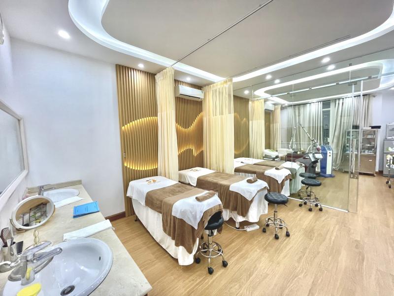 Các khu vực thiết kế rộng rãi, sạch sẽ