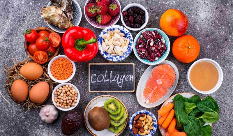Tăng cường ăn uống các nhóm giàu collagen