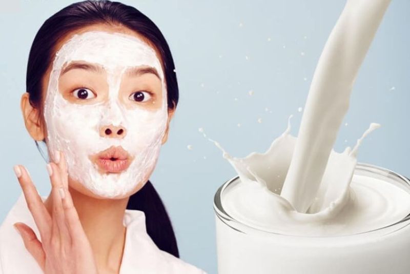 Sữa tươi làm sáng da tự nhiên