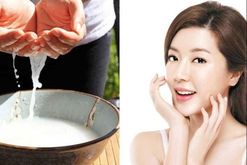Sữa tươi không đường chứa axit lactic có tác dụng làm sạch lỗ chân lông