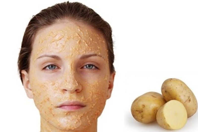 Khoai tây chứa enzyme catecholase giúp làm sáng da tự nhiên