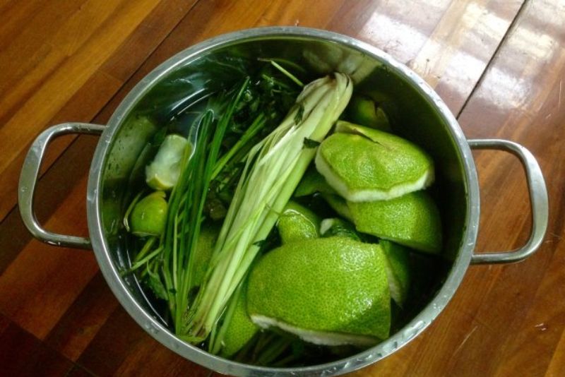 Vỏ bưởi làm sạch và hỗ trợ gom cồi mụn hiệu quả