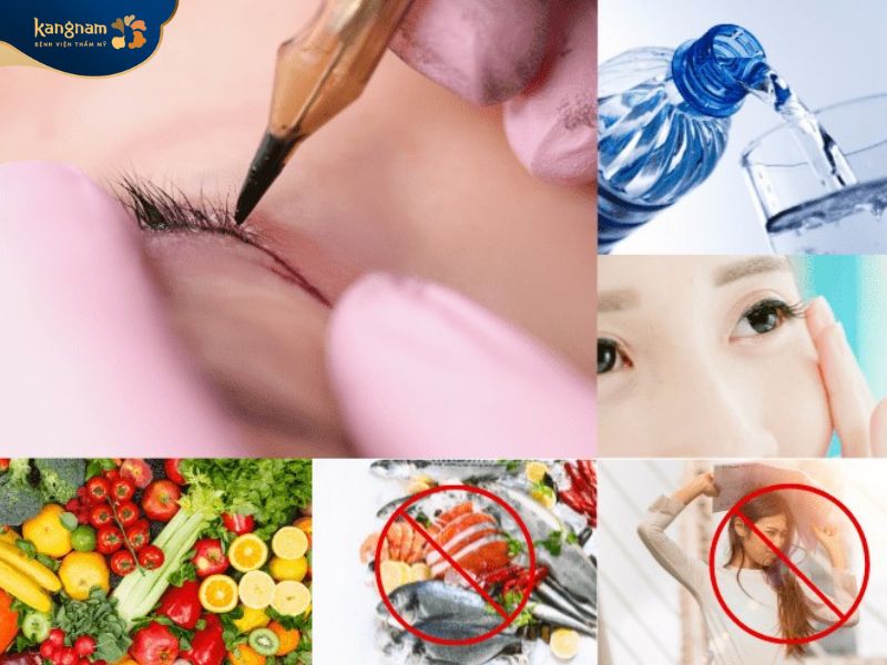 Phun mí mở tròng cần tránh những thực phẩm gây viêm nhiễm vùng mí mắt