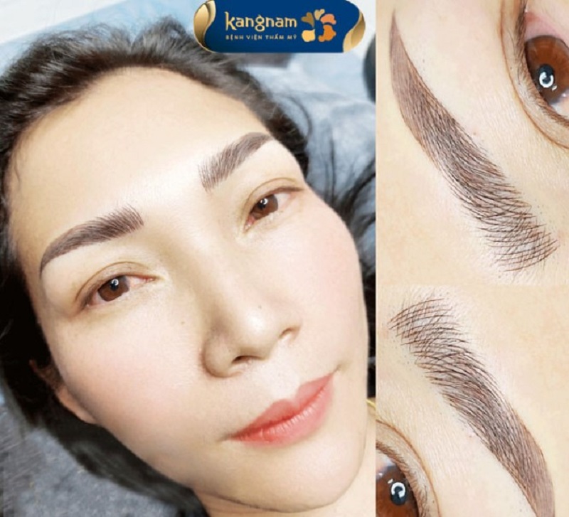 Chất lượng mực tốt sẽ giúp màu sắc lông mày lên chuẩn