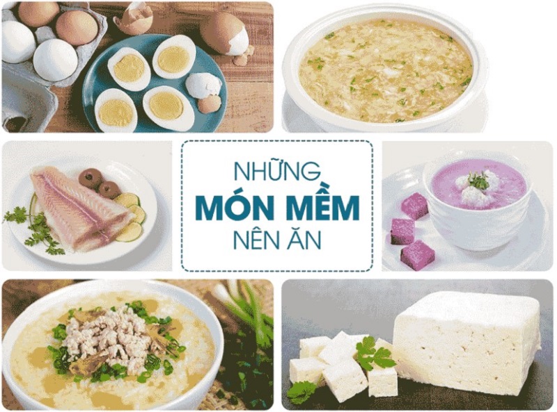 Bổ sung cháo, soup, khoai tây nghiền vào chế độ ăn