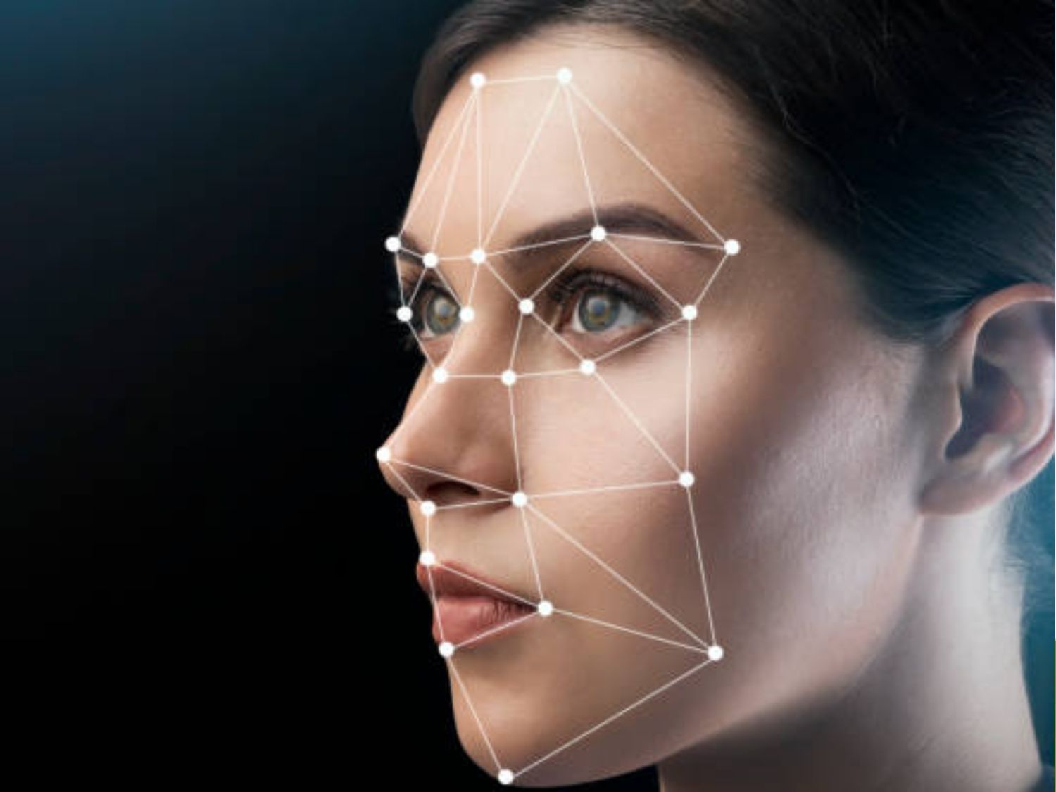 ảnh mô phòng tỷ lệ mũi tiêu chuẩn thẩm mỹ, đẹp và hài hòa với từng đường nét gương mặt