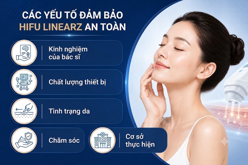 Các yếu tố đảm bảo an toàn khi làm hifu