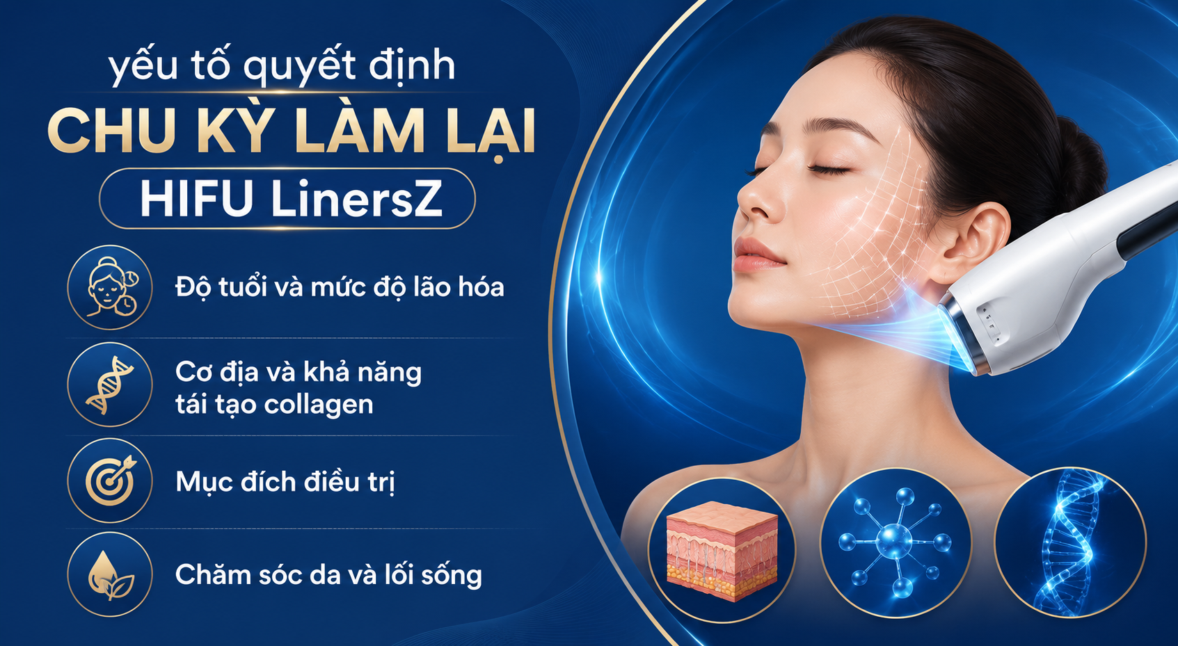 ảnh mô tả các Những yếu tố quyết định chu kỳ làm lại HIFU LinersZ