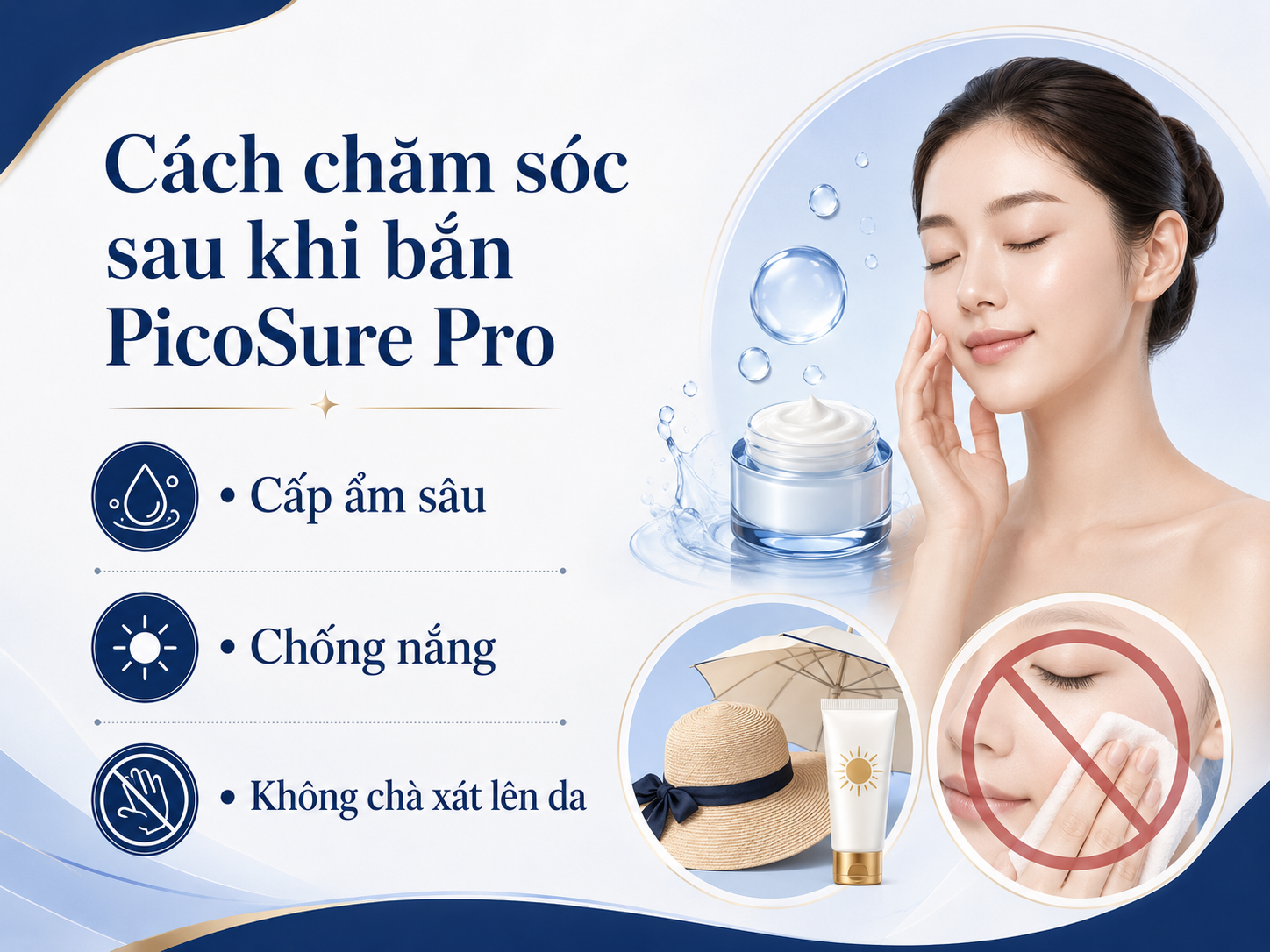 ảnh mô tả Cách chăm sóc sau khi bắn PicoSure Pro để da nhanh sáng mịn
