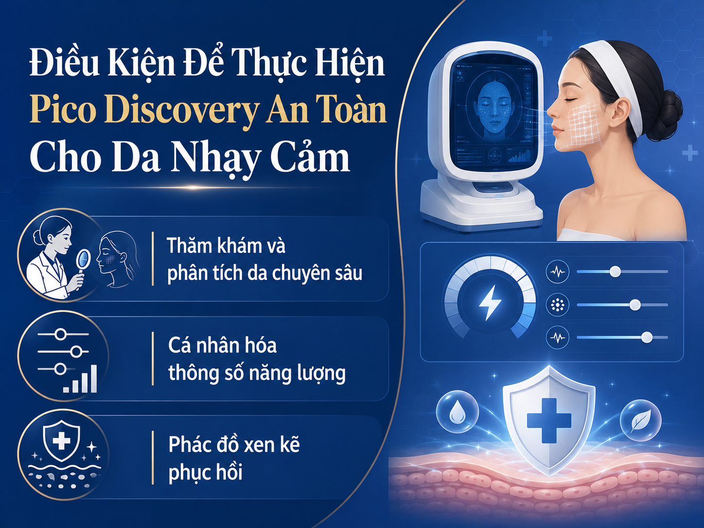 ảnh mô tả Điều Kiện Để Thực Hiện Pico Discovery An Toàn Cho Da Nhạy Cảm