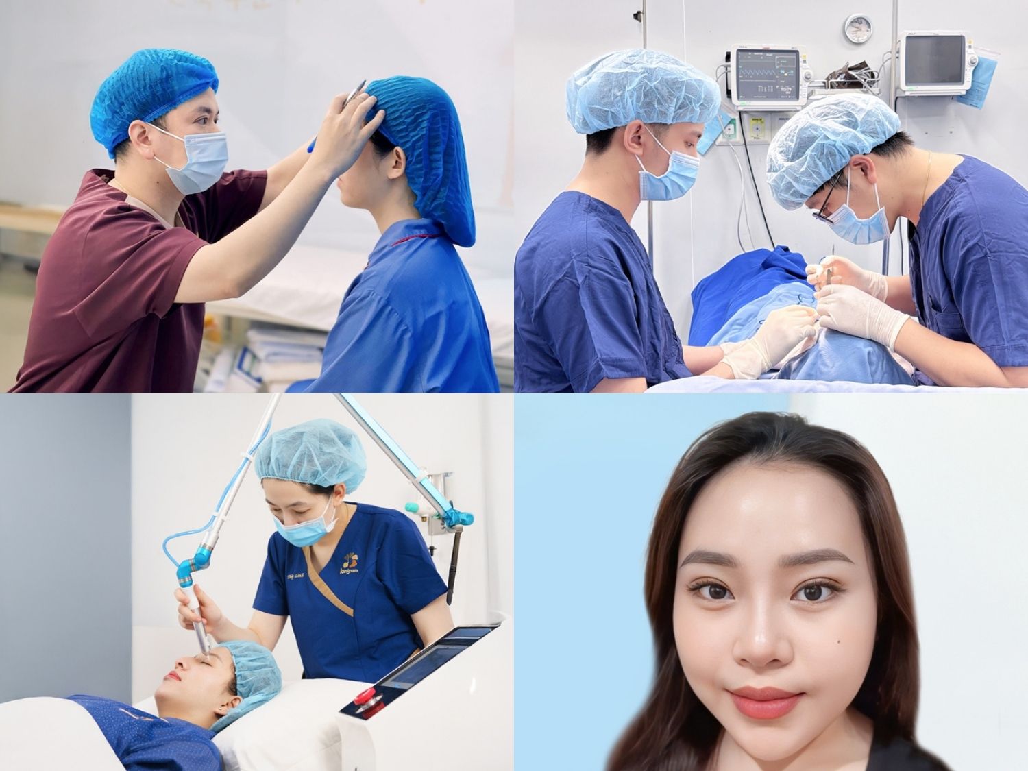 Kangnam ứng dụng cắt mí chuẩn y khoa