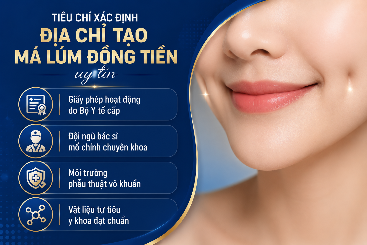ảnh mô tả các Tiêu chí đánh giá địa chỉ tạo má lúm đồng tiền đẹp và an toàn tại TPHCM