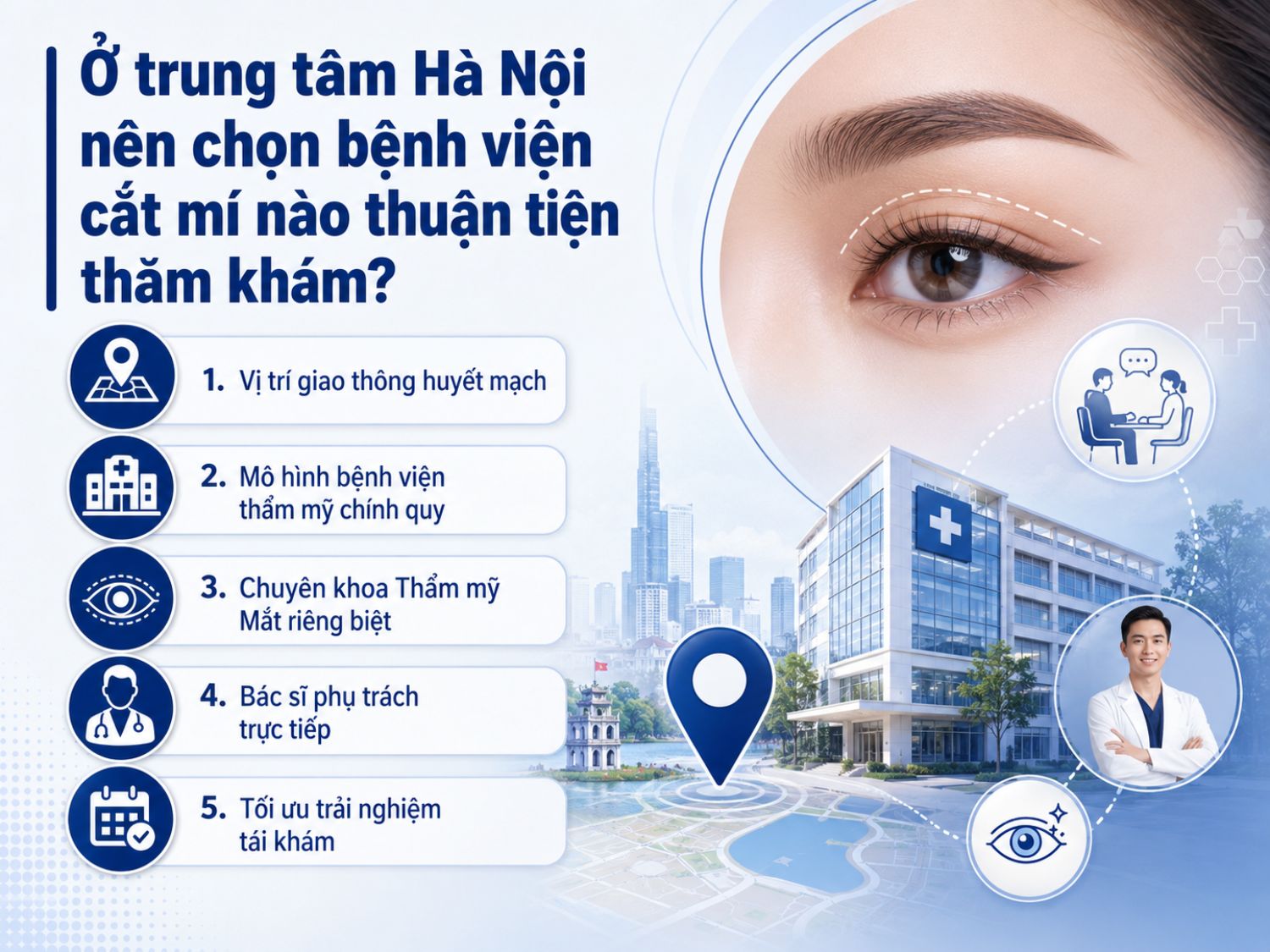 Lựa chọn địa chỉ cắt mí đảm bảo an toàn và uy tín