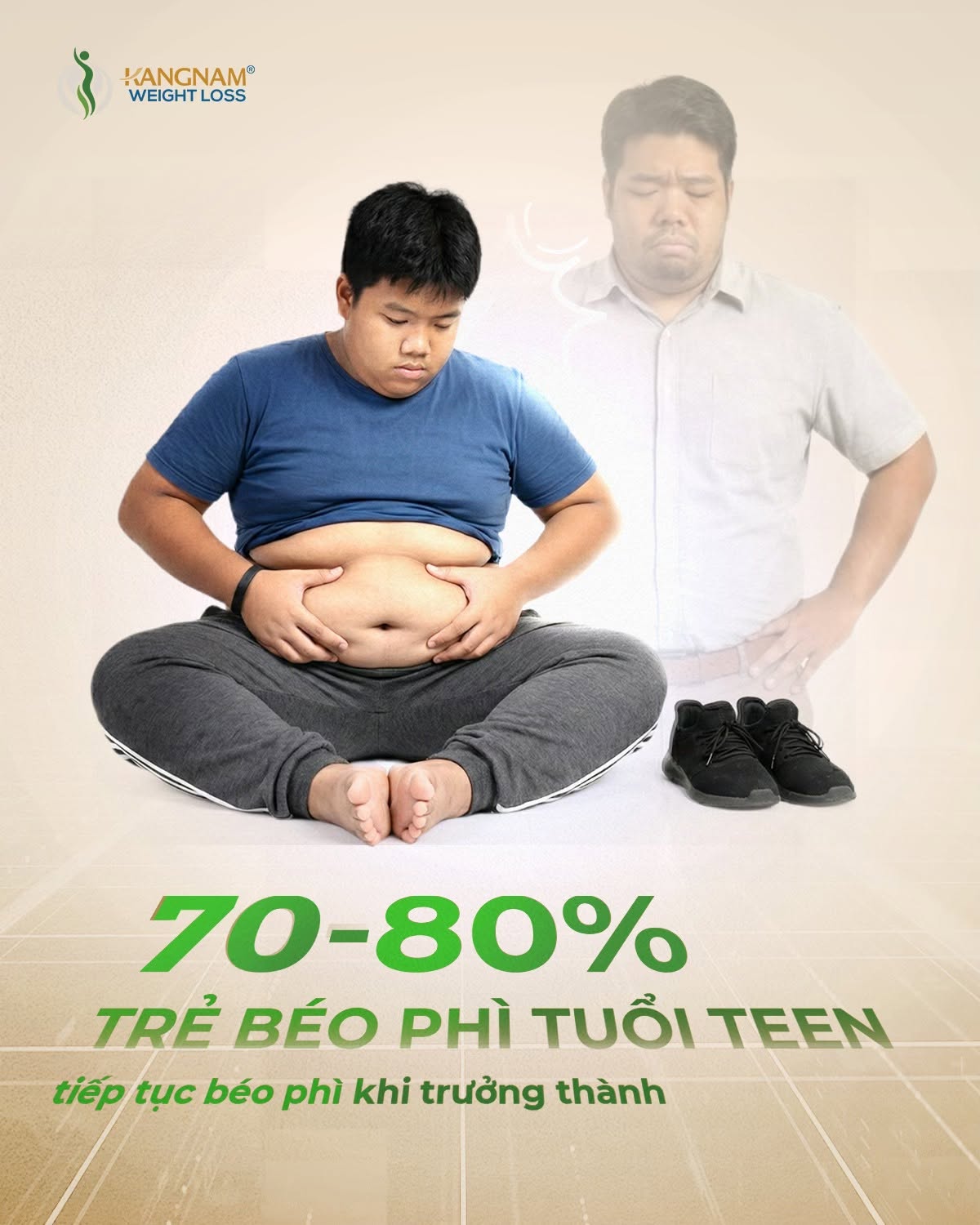 Trẻ tuổi teen béo phì sẽ tăng nguy cơ béo phì ở tuổi trưởng thành