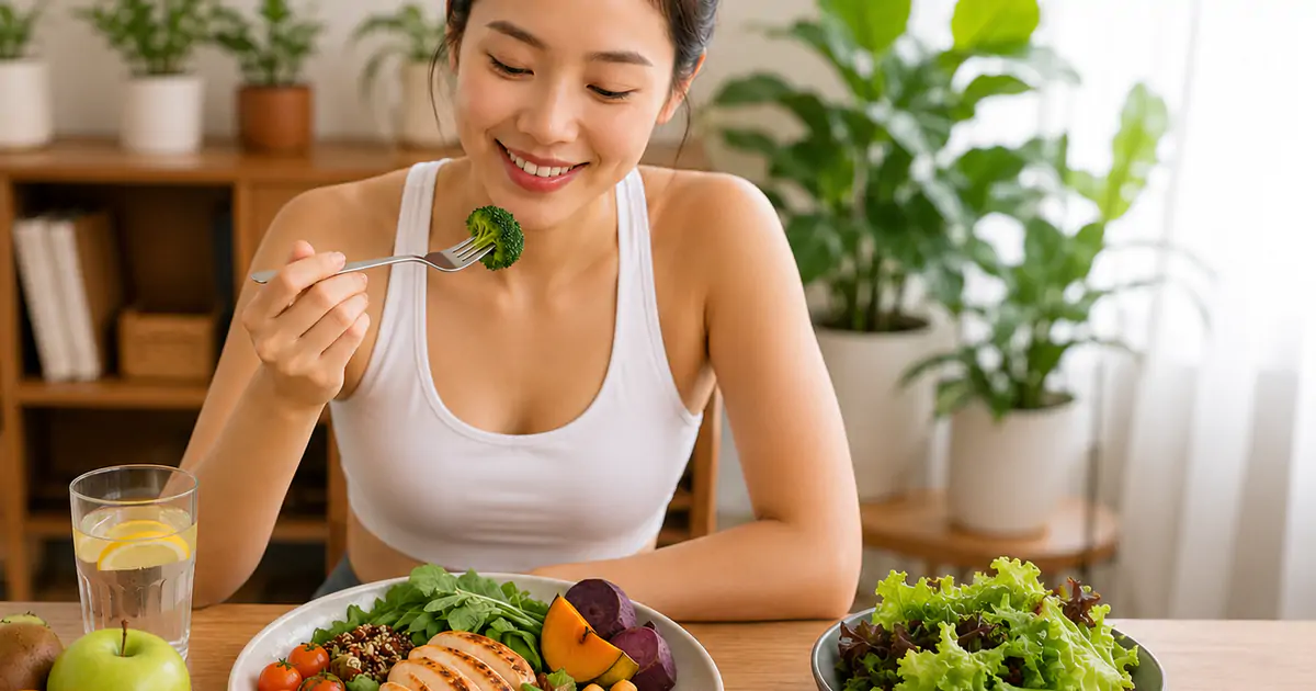 Mẹ sau sinh nên ăn uống đủ chất, nghỉ ngơi điều độ và tập luyện khoa học