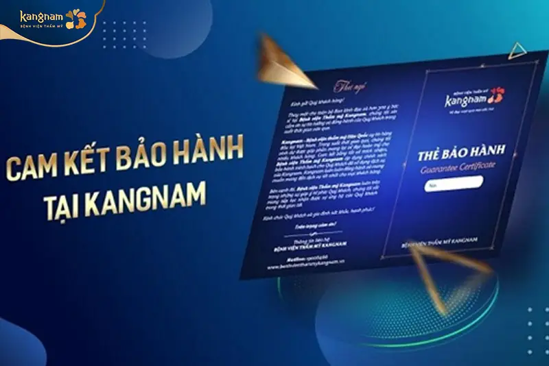 Cơ sở thẩm mỹ uy tín sẽ có chế độ bảo hành minh bạch