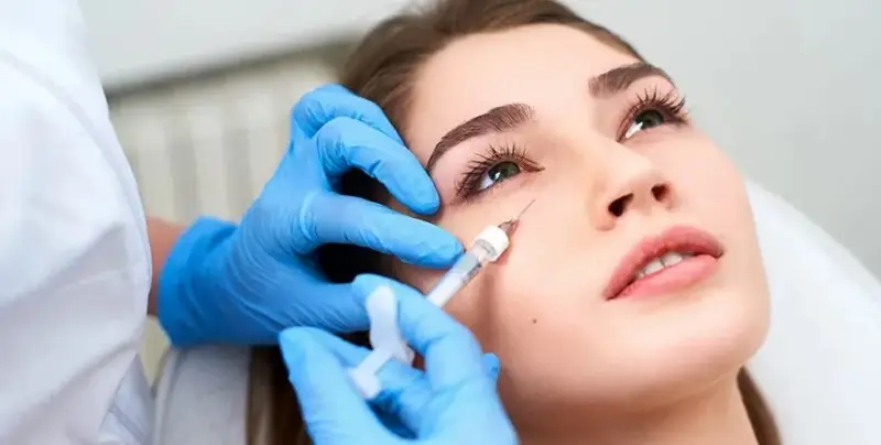 Tiêm chất làm đầy vào vùng mắt sẽ giúp loại bỏ quầng thâm hiệu quả