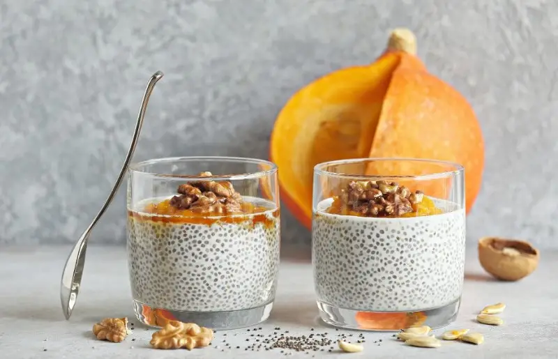 Sữa chua hạt chia giúp duy trì cảm giác no lâu