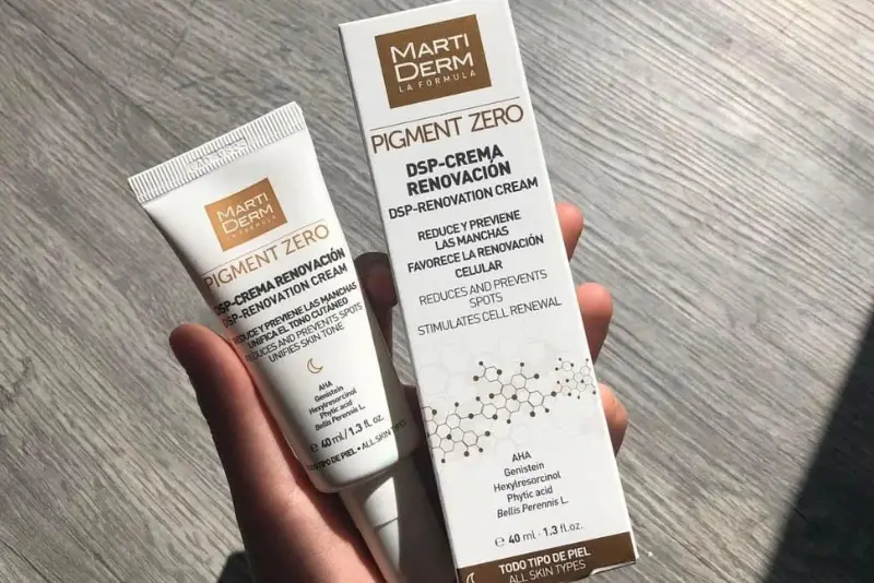 Kem trị nám, tàn nhang MartiDerm Pigment Zero DSP Renovation Cream 3
