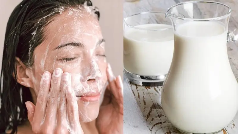 Sữa tươi chứa nhiều dưỡng chất tốt cho da mặt