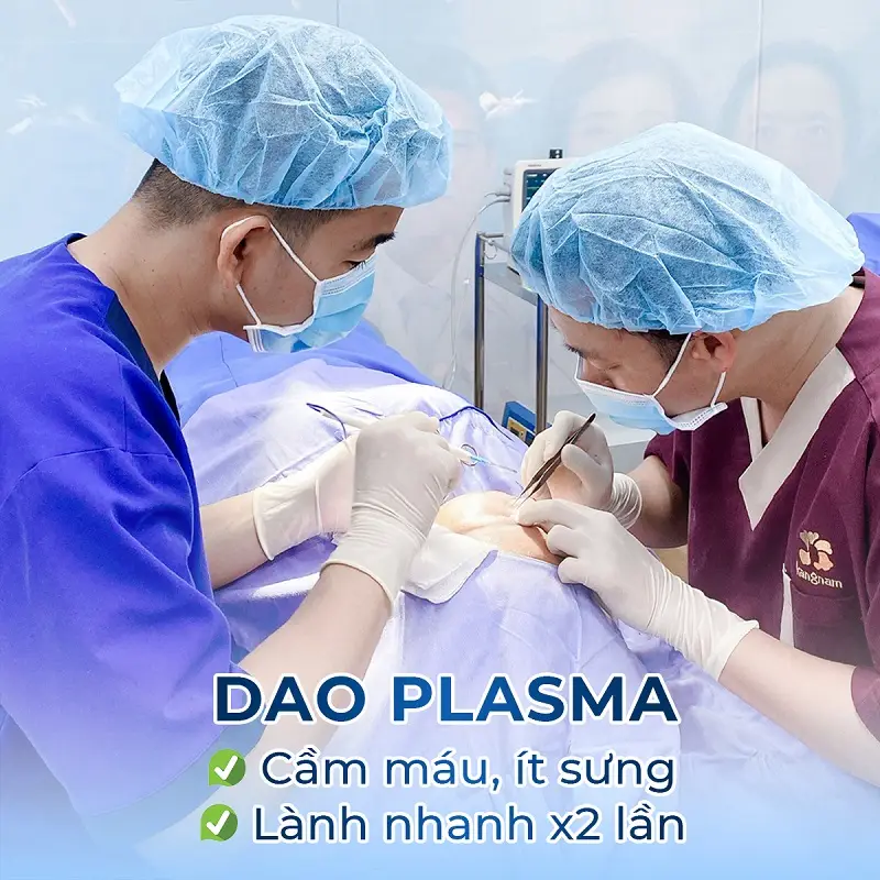 Tại Kangnam ứng dụng dao mổ Plasma giúp cầm máu, giảm thiểu tình trạng sưng tấy