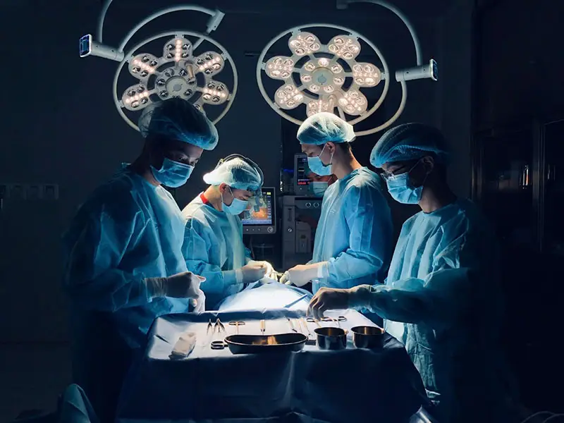 Phòng phẫu thuật đạt chuẩn