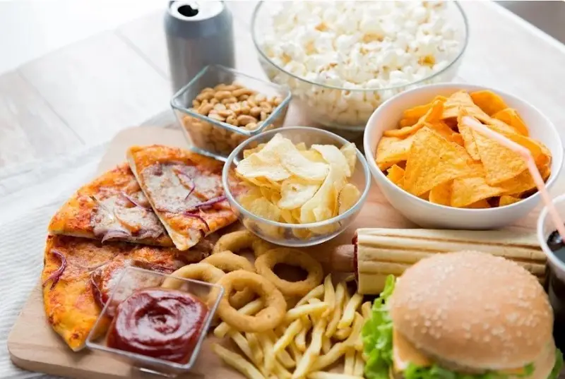 Chế độ ăn uống không lành mạnh làm giảm hiệu quả đốt cháy calo