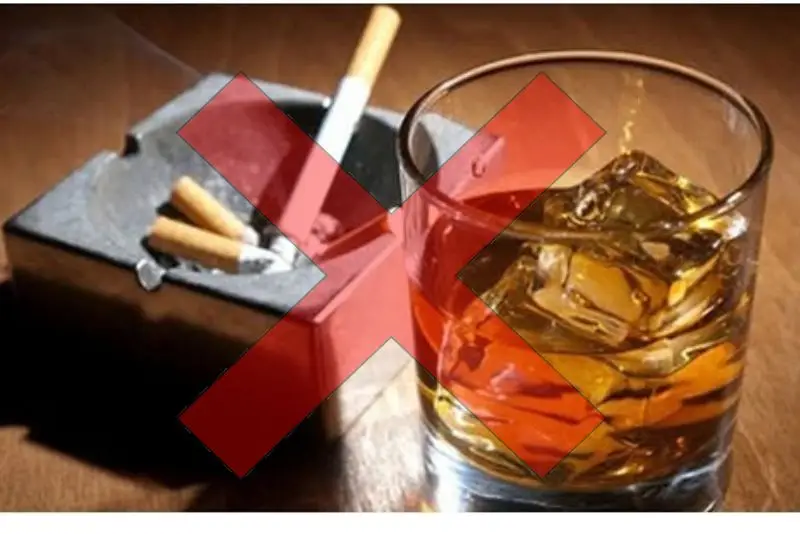 Trước và sau khi tiêm filler, không nên uống rượu, bia