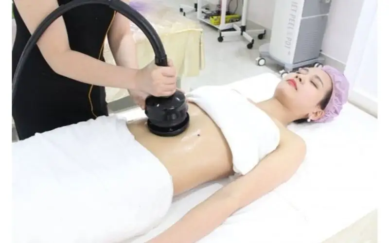 Máy đánh mỡ bụng không gây ảnh hưởng đến sức khỏe hay da vùng bụng