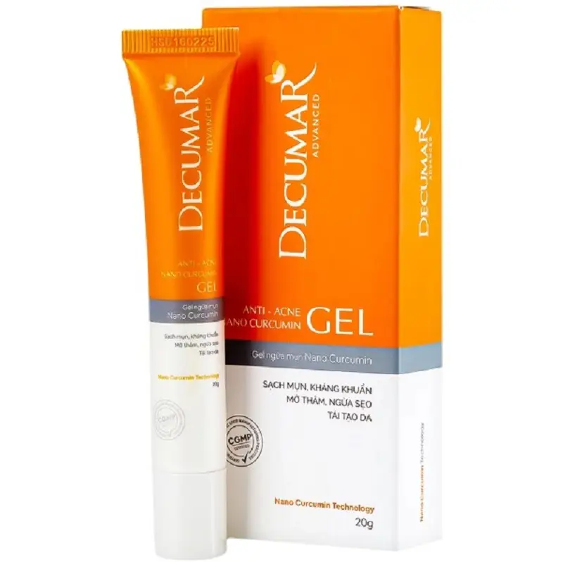 Gel trị sẹo lõm Decumar Nano làm giảm sẹo hiệu quả